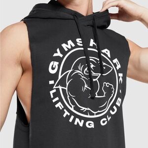 Gymshark Size S Legacy Drop Arm Hoodie - Black